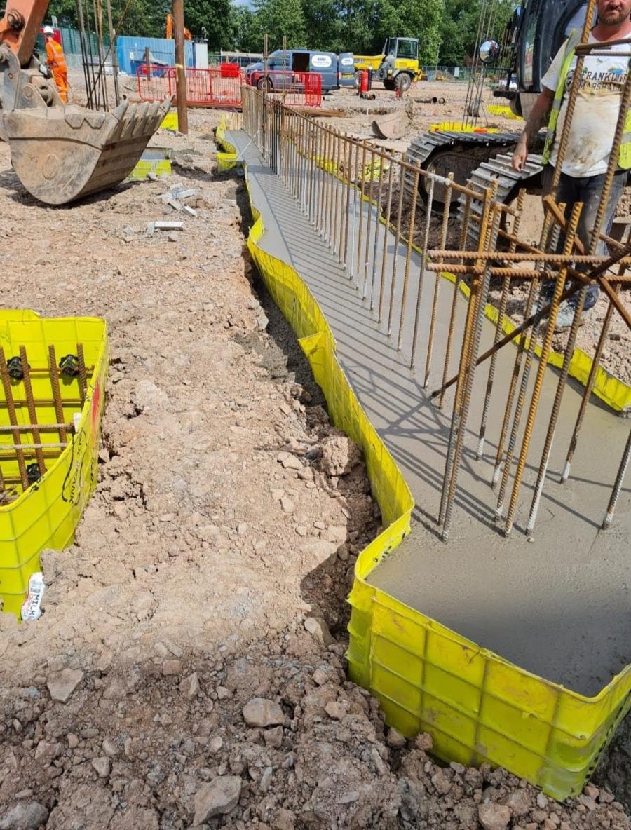 Frames & Retaining Walls